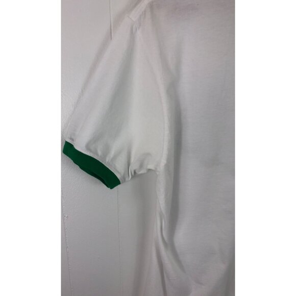 Old Navy Mens Size Medium White/Green St.Patricks Day Graphic T-shirt Retro 2005 - Picture 4 of 9